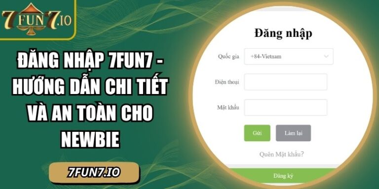 Đăng nhập 7FUN7