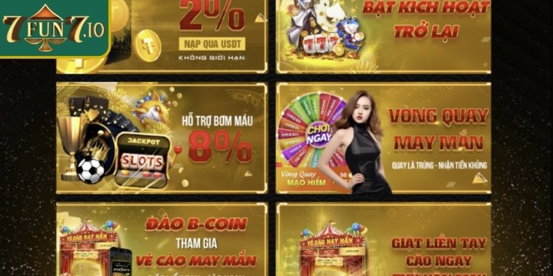 Cập nhật quy định cho người tham gia khuyến mãi 7FUN7