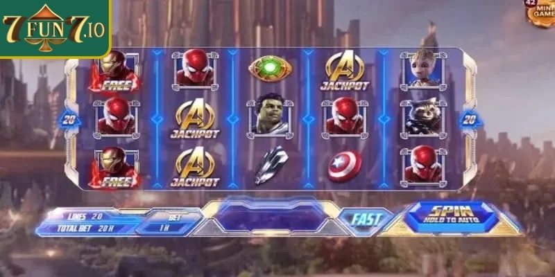 Nổ Hũ Siêu Anh Hùng 7FUN7 - Tận Hưởng Slot Chủ Đề Hành Động 2 Hiệu ứng nổ dây chuyền Nổ Hũ Siêu Anh Hùng 7FUN7