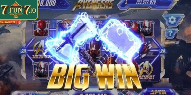 Nổ Hũ Siêu Anh Hùng 7FUN7 - Tận Hưởng Slot Chủ Đề Hành Động 3 Quan sát reel dài để hiểu mức độ biến thiên của slot