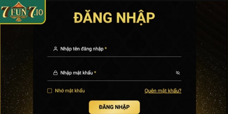 Đăng nhập tài khoản