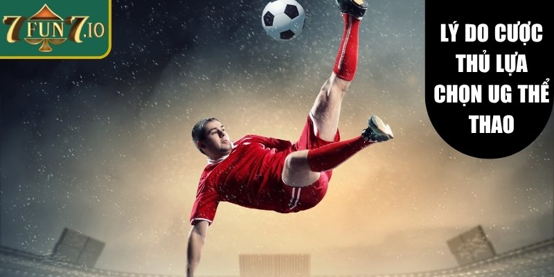 UG Thể Thao 7FUN7 – Trải Nghiệm Cá Cược Thể Thao Toàn Diện 2 Lý do cược thủ lựa chọn UG thể thao